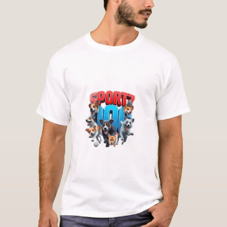 T-Shirt basique pour hommes DOG