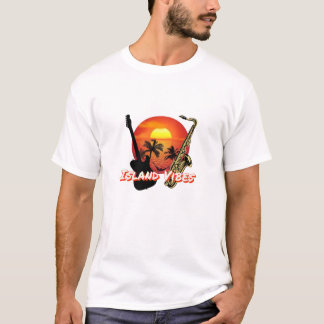 T-shirt basique pour hommes Island Vibes