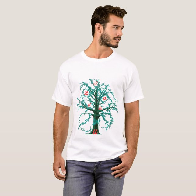 T-shirt basique pour hommes Love (Devant entier)