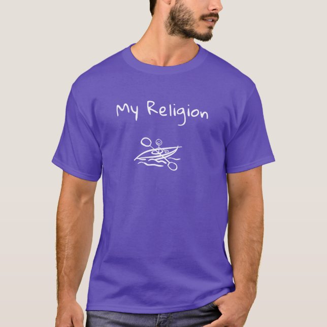 T-shirt basique pour hommes | Ma religion (Devant)