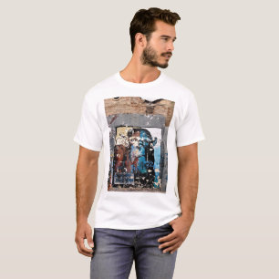 T-shirt basique pour hommes Monkey Men, Blanc