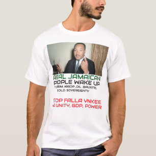 T-Shirt Basique pour Hommes REAL JAMAÏCAIN RÉVEILL