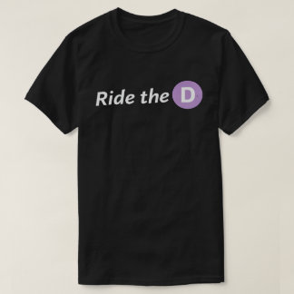 T-shirt basique Ride the D pour hommes