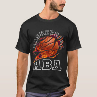 T-shirt Basket-ball Aba Bball Amateur Sport Fan Nouveauté