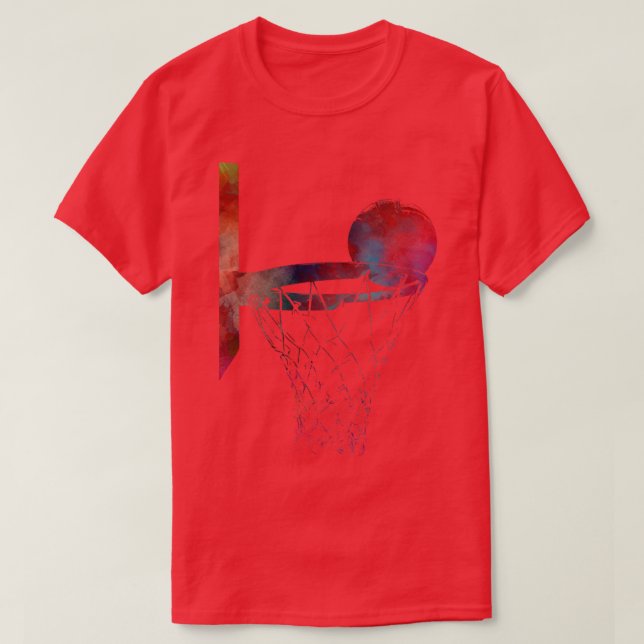 T-shirt Basket-ball art basketball (Design devant)