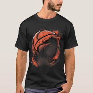 T-shirt Basket-ball Artwork Basket-ball Capture Bball P