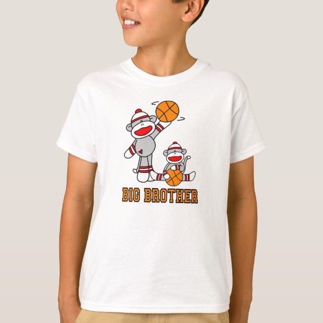 T-shirt Basket-ball Big Brother (Devant)