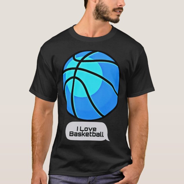 T-shirt basket-ball cadeau drôle basket-ball  (Devant)