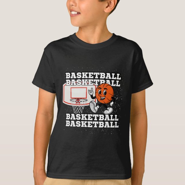 T-shirt Basket-ball - Cerceau (Devant)