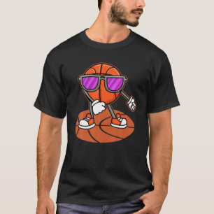 T-shirt Basket-Ball cool Danse Avec Lunettes De Soleil   S