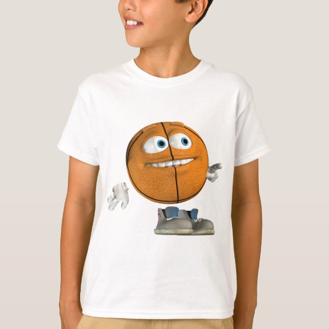 T-shirt Basket-ball dans le cercle (Devant)