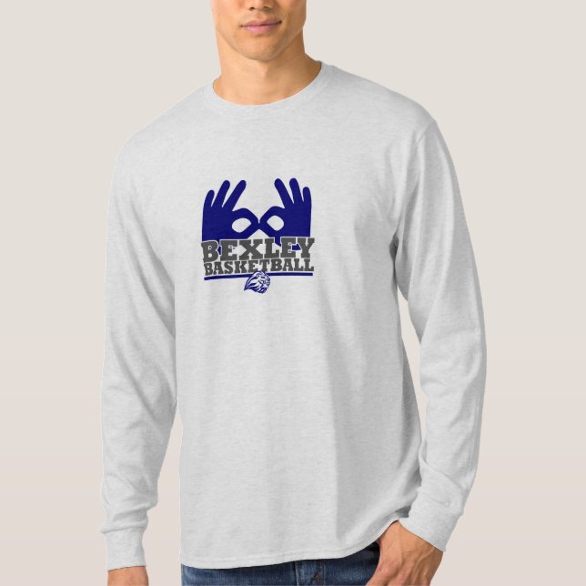 T-shirt Basket-ball de Bexley 3 points (Devant)