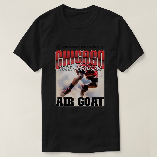 T-SHIRT BASKET-BALL DE CHICAGO (Design devant)
