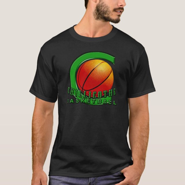 T-shirt Basket-ball de Chillicothe (Devant)