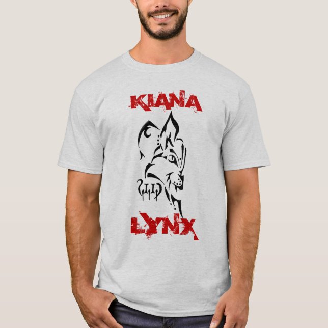 T-shirt Basket-ball de Kiana Lynx (Devant)