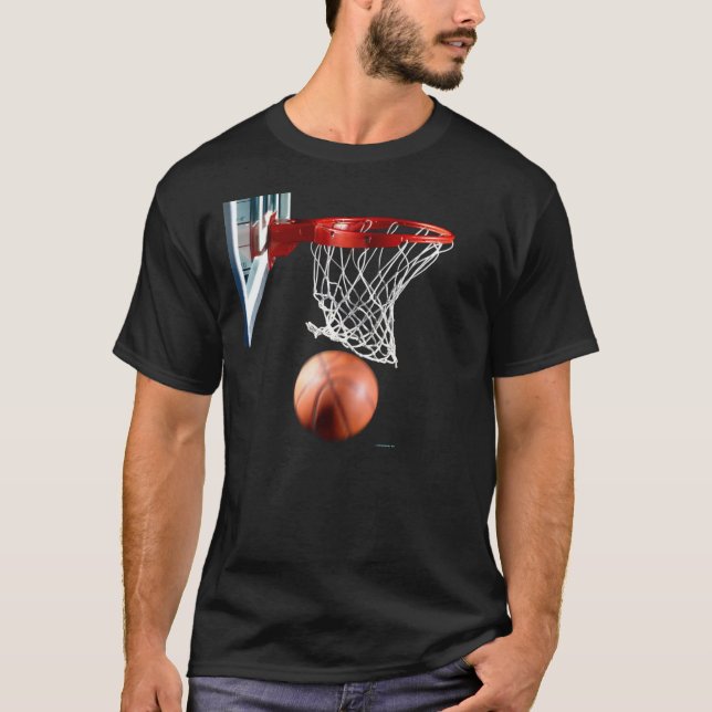 T-shirt Basket-ball de marquage de machine (Devant)