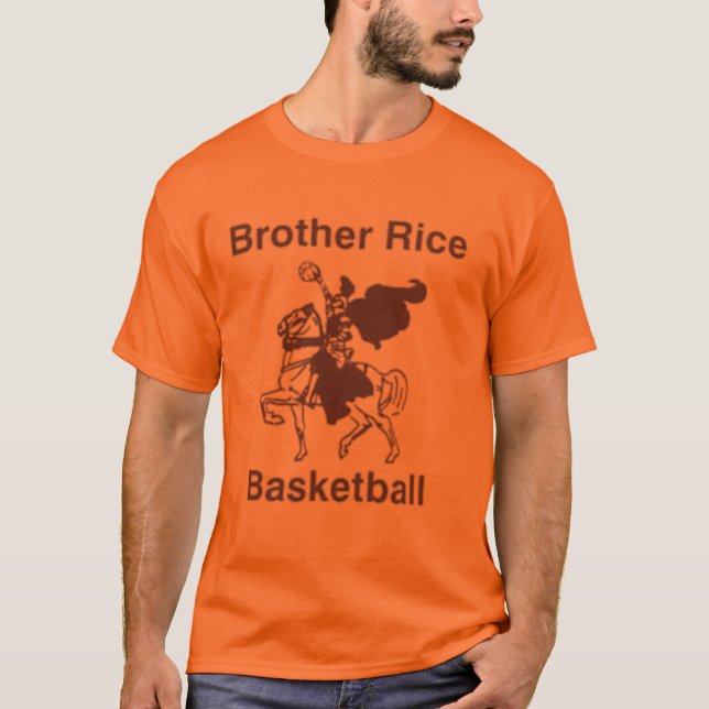 T-shirt Basket-ball de riz de frère (Devant)