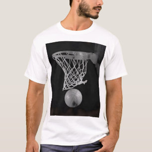 T-shirt Basket-ball de sépia