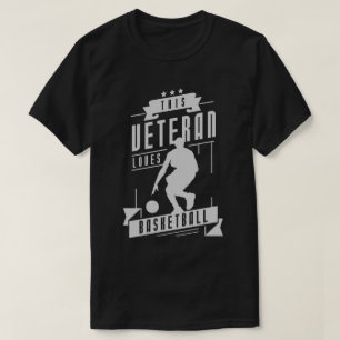 T-shirt Basket-ball des anciens combattants