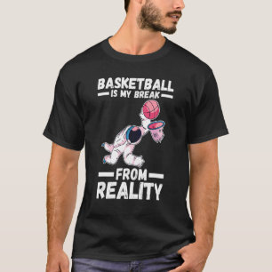 T-shirt Basket-ball des astronautes