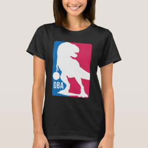 T-shirt Basket-ball Dinosaur amusant