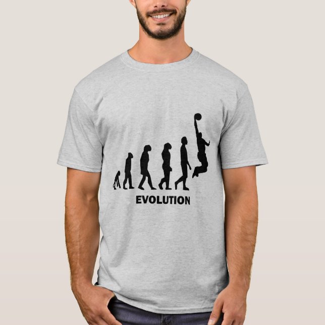 T-shirt Basket-ball drôle (Devant)