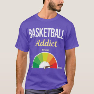 T-shirt Basket-ball Drôle Addict