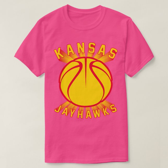 T-shirt Basket-ball du Kansas (Design devant)