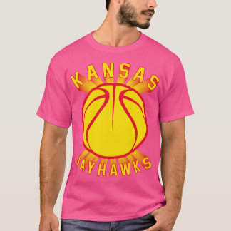 T-shirt Basket-ball du Kansas