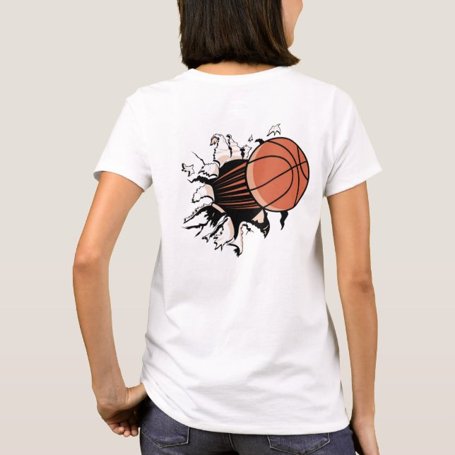 T-shirt Basket-ball en petits groupes (Dos)