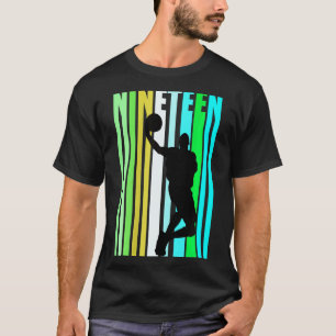 T-shirt Basket-ball féminin garçon de 19 ans papa homme ré
