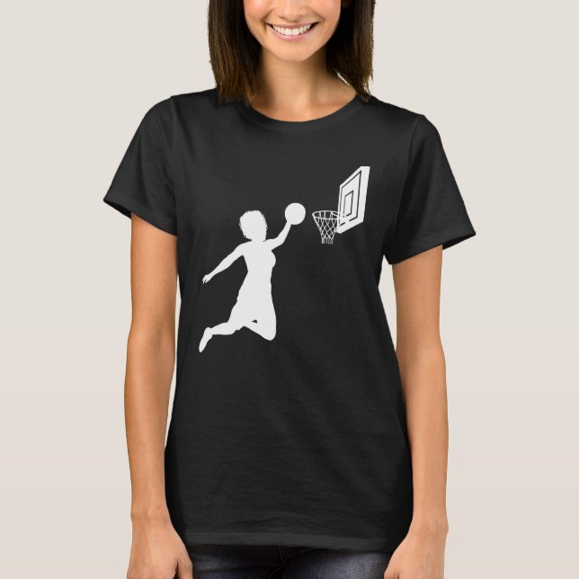 T-shirt Basket-ball fille Slam Dunk Basketball Basketball (Devant)