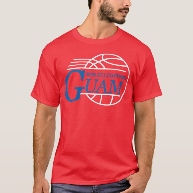 T-shirt Basket-ball Futurestar 32 de RUN671 GUAM (Devant)