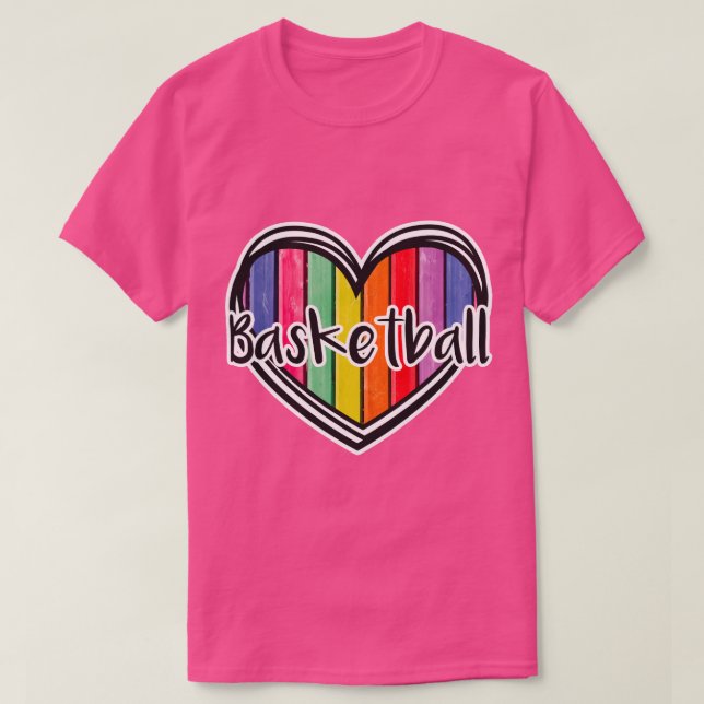 T-shirt Basket-ball garçon ou fille (Design devant)