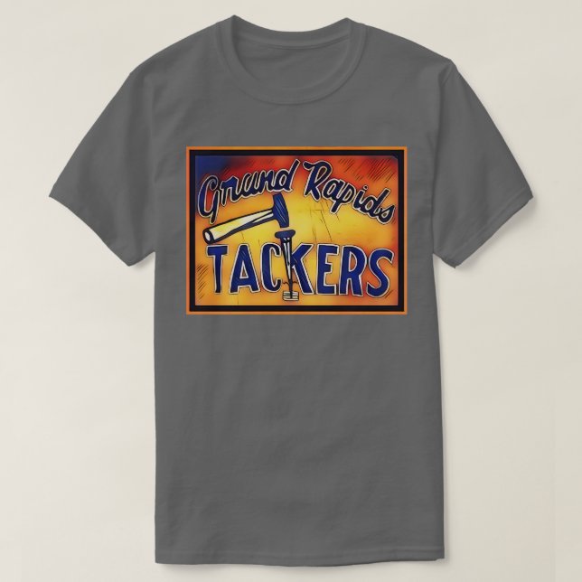 T-shirt Basket-ball Grand Rapids Tackers (Design devant)