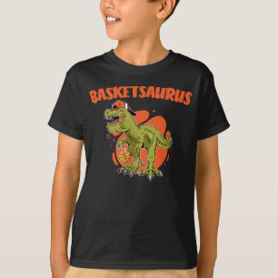 T-shirt Basket-ball jouant Trex Funny Dino Sport