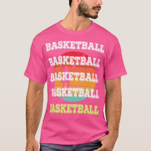T-shirt Basket-ball Lover Sport Vintage Design