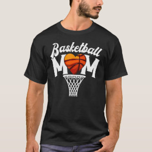 T-shirt Basket-ball Maman mignonne Femmes Maman Fête des m