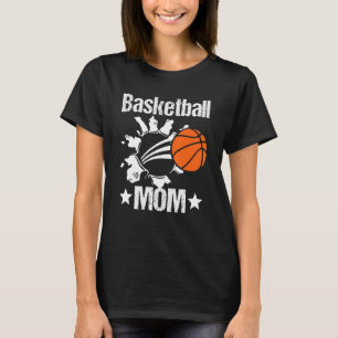 T-shirt Basket-ball Maman Mignonne Novelité Perdue