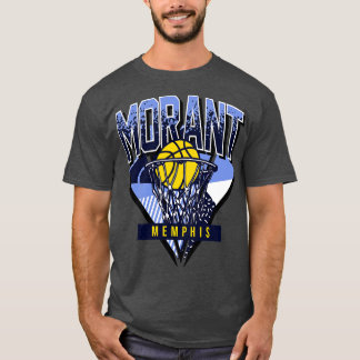 T-shirt Basket-ball Morant Retro Memphis
