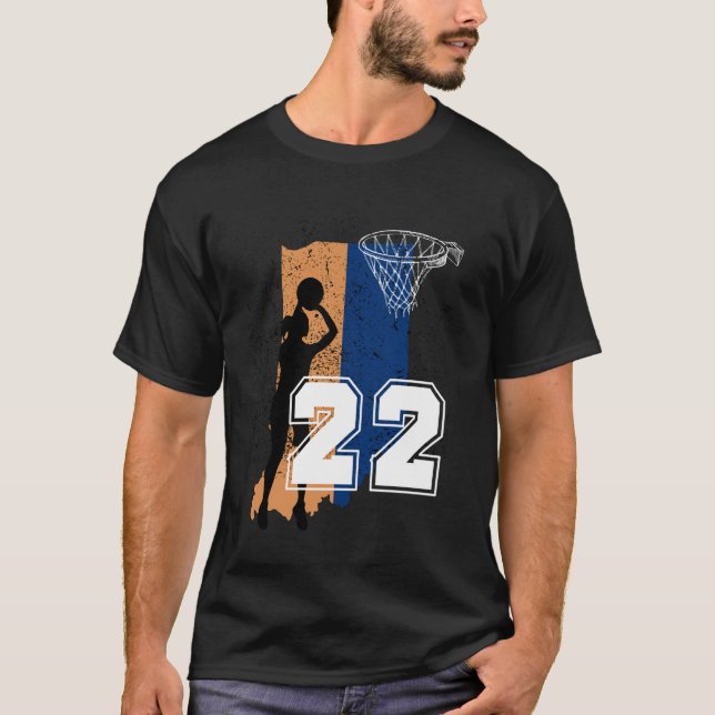 T-shirt Basket-ball No 22 femmes Jersey de basket-ball (Devant)