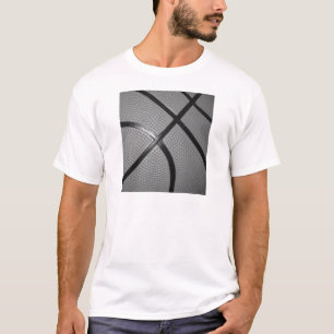 T-shirt Basket-ball noir et blanc
