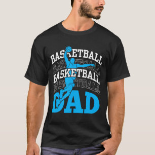 T-shirt Basket-ball Papa Coach Team Match Joueur Père Dadd