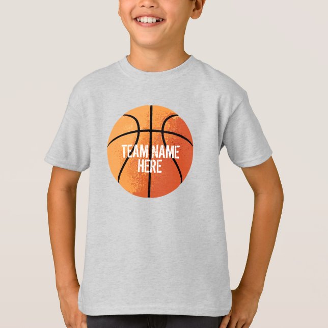 T-shirt Basket-ball (personnalisable) (Devant)