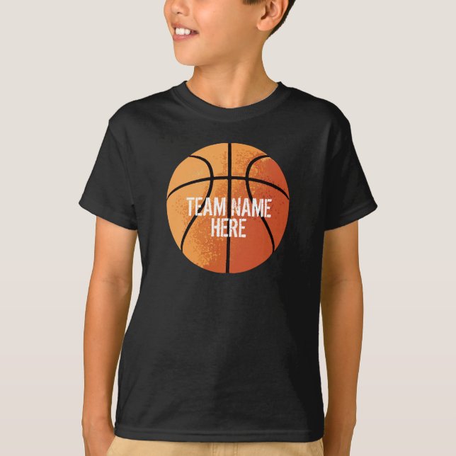 T-shirt Basket-ball (personnalisable) (Devant)