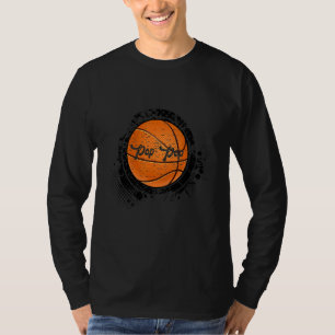 T-shirt Basket-ball Pop Pop Basket-ball Vintage Match fami