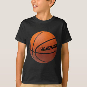 T-shirt Basket-Ball Pour Les Gens Du Sport Qui Aiment Dieu