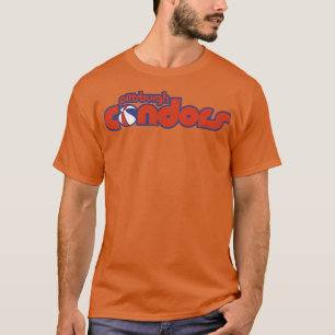 T-shirt Basket-ball Retro Defunct Pittsburgh Condors