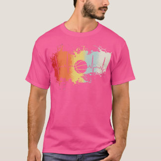 T-shirt Basket-ball Retro Vintage