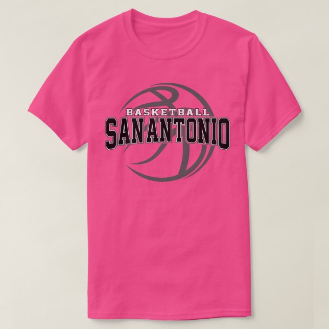 T-shirt Basket-ball San Antonio 1 (Design devant)